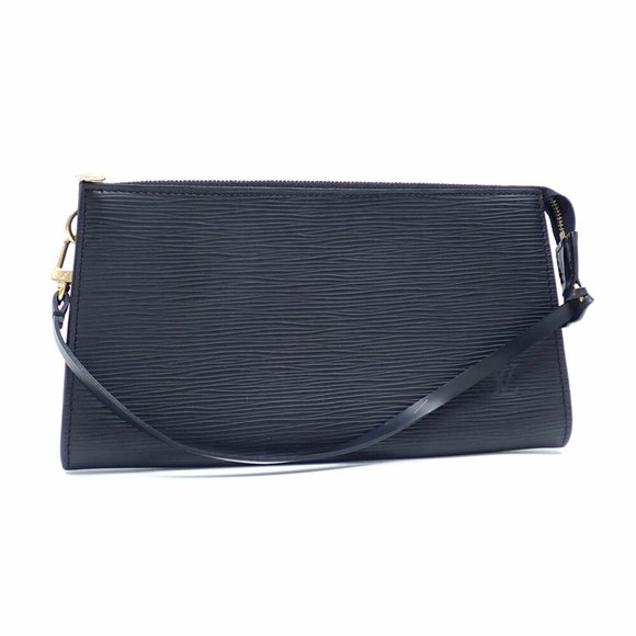 LOUIS VUITTON Black Pouch - Picture 1 of 10
